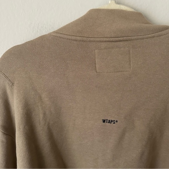 WTAPS Men's Gps Zip Through Bomber Jacket in Coyote Brown X03 -  Large - Picture 10 of 14